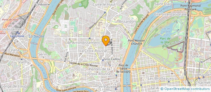 localisation de l'entreprise ASSISTANCE MOUNIER GAZ SERVICE à LYON