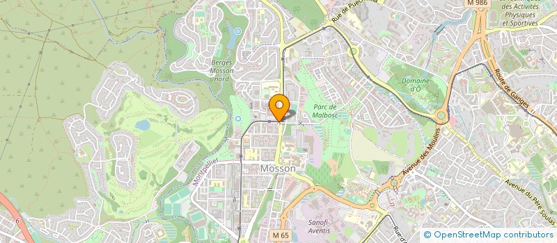 localisation de l'entreprise ASSISTANCE MULTI SERVICES à MONTPELLIER