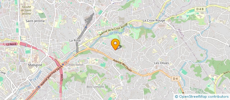 localisation de l'entreprise ASSISTANCE NETTOYAGE SERVICE à MARSEILLE