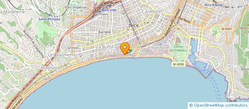 localisation de l'entreprise ASSISTANCE ORGANISATION SERVICE à NICE