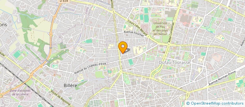 localisation de l'entreprise ASSISTANCE PARTENERIAT CONSULTANT à PAU
