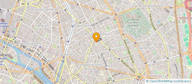 localisation de l'entreprise ASSISTANCE PLOMBERIE ELECTRICI CHAUFFAGE à PARIS