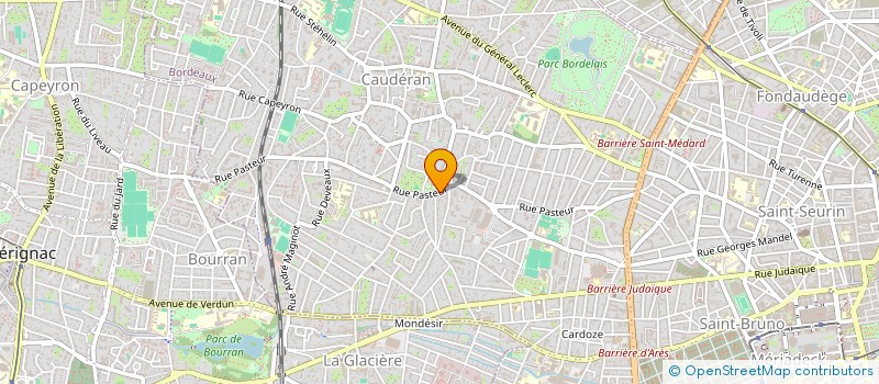 localisation de l'entreprise ASSISTANCE PLUS à BORDEAUX