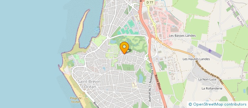 localisation de l'entreprise ASSISTANCE POELE à SAINT-BREVIN-LES-PINS