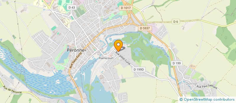 localisation de l'entreprise ASSISTANCE POUR LA RECHERCHE ET LE TRAITEMENT DES POLLUANTS EN ABREGE ARTP à DOINGT