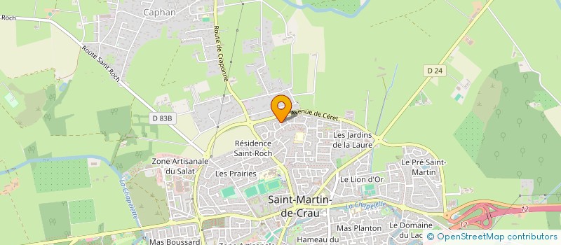 localisation de l'entreprise ASSISTANCE PROJET TECHNIQUE à SAINT-MARTIN-DE-CRAU