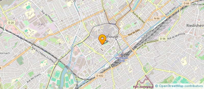 localisation de l'entreprise ASSISTANCE PROTECTION FERMETURE à MULHOUSE