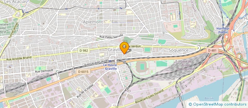 localisation de l'entreprise ASSISTANCE PROTECTION SECURITE  LE HAVRE