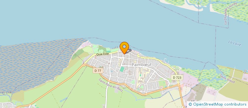 localisation de l'entreprise ASSISTANCE RADIO SECURITE ESTUAIRE (A.R.S.E.)  PAIMBUF