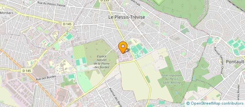 localisation de l'entreprise ASSISTANCE REFRIGERATION CLIMATISATION ELECTRIQUE à LE PLESSIS-TREVISE