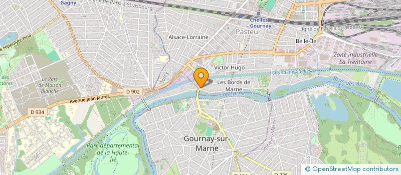 localisation de l'entreprise ASSISTANCE RENFORCEE SECURITE PRIVEE à CHELLES
