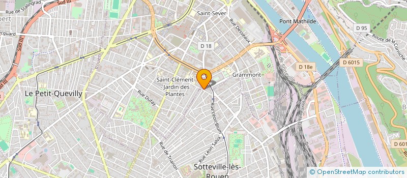 localisation de l'entreprise ASSISTANCE RIVE GAUCHE  SOTTEVILLE-LES-ROUEN
