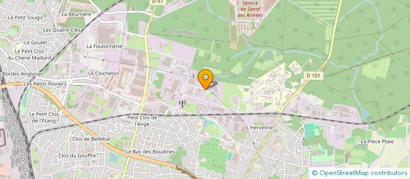 localisation de l'entreprise ASSISTANCE SANTE A DOMICILE CENTRE VAL DE LOIRE à FLEURY-LES-AUBRAIS