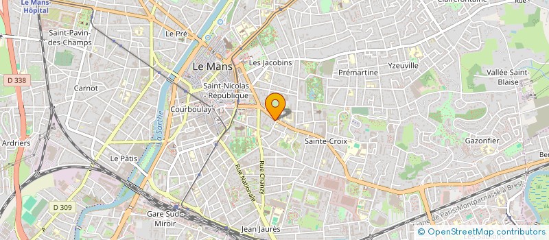 localisation de l'entreprise ASSISTANCE SARTHE à LE MANS