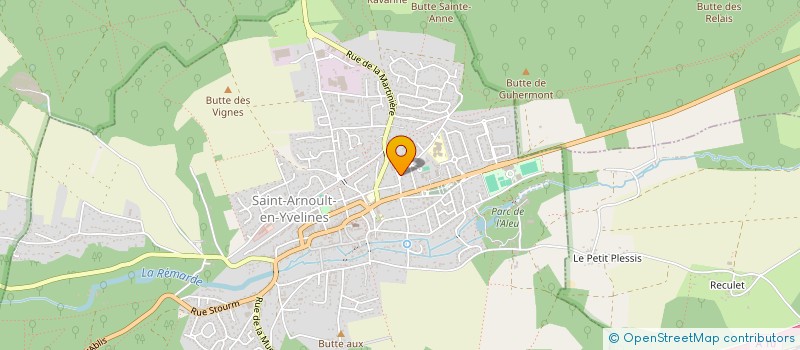localisation de l'entreprise ASSISTANCE SCES AUTOMATISME MECANISATION  SAINT-ARNOULT-EN-YVELINES