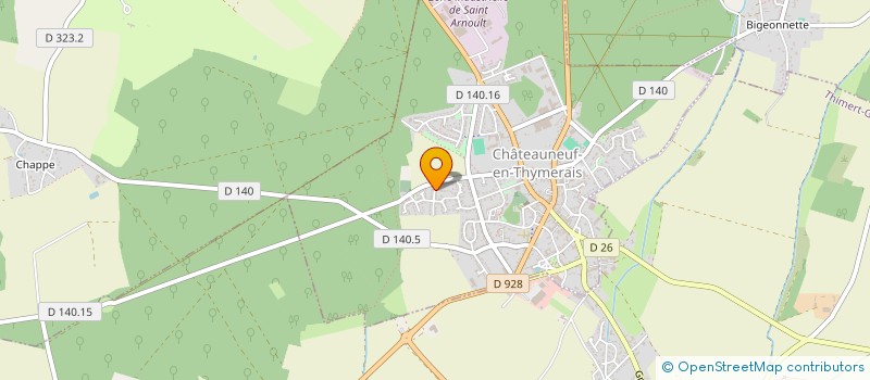 localisation de l'entreprise ASSISTANCE SECOURISME FORMATION à CHATEAUNEUF-EN-THYMERAIS