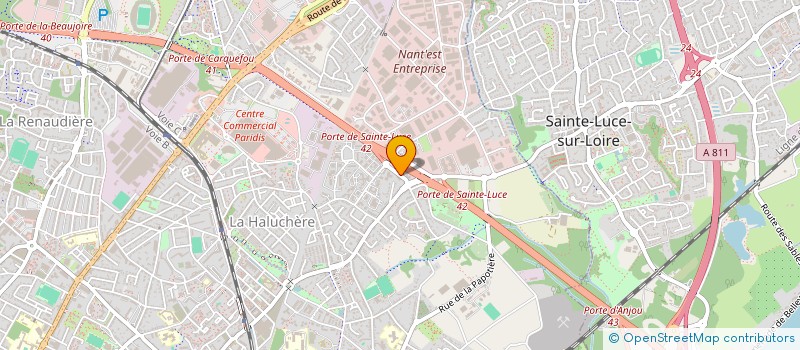 localisation de l'entreprise ASSISTANCE SECURITE MANAGEMENT CONSULTAN à NANTES
