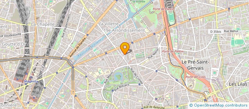 localisation de l'entreprise ASSISTANCE SECURITE TOTALE à PARIS