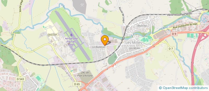 localisation de l'entreprise ASSISTANCE SERVICE à AIX EN PROVENCE