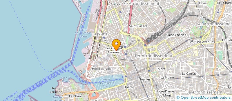 localisation de l'entreprise ASSISTANCE SERVICE GESTION à MARSEILLE