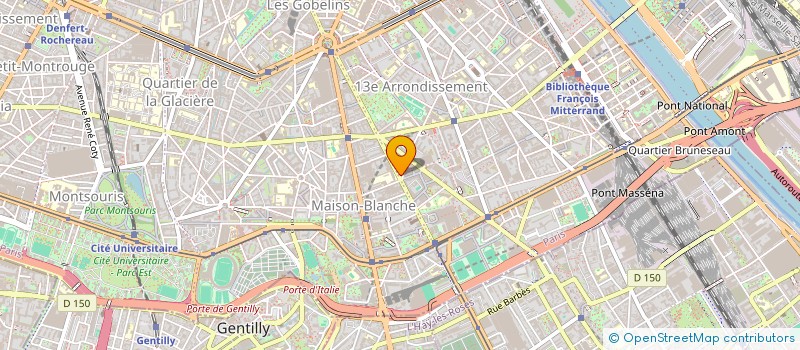 localisation de l'entreprise ASSISTANCE SERVICE IMMOBILIER ETUDE  PARIS