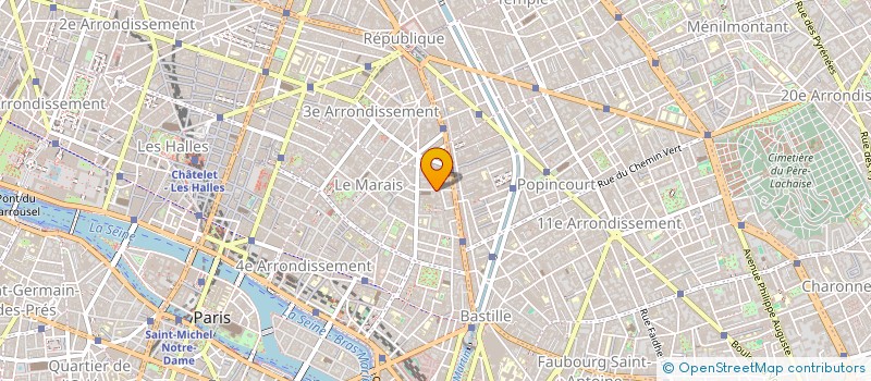 localisation de l'entreprise ASSISTANCE SERVICE PLURIEL à PARIS