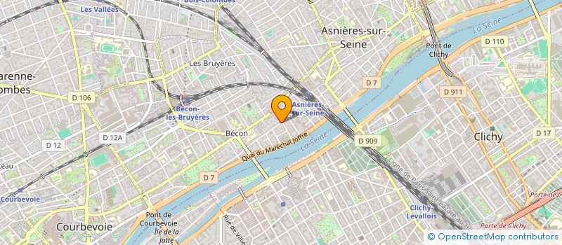 localisation de l'entreprise ASSISTANCE SERVICE SECURITE INFORMAT à ASNIERES-SUR-SEINE