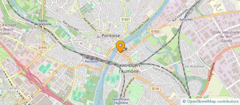 localisation de l'entreprise ASSISTANCE SERVICE TRAVAUX REACTIVITE ECOUTE CONSEIL à SAINT-OUEN-L'AUMONE