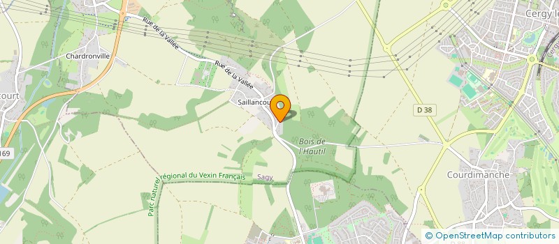 localisation de l'entreprise ASSISTANCE & SERVICES  SAGY