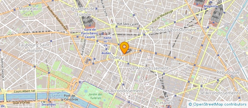 localisation de l'entreprise ASSISTANCE SERVICES PROMOTION  PARIS