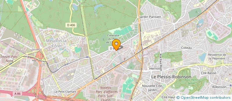 localisation de l'entreprise ASSISTANCE SEVICE DEPANNAGE AUTO à CLAMART
