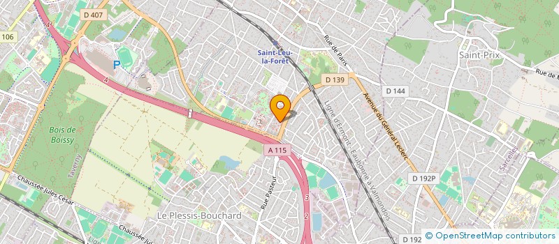 localisation de l'entreprise ASSISTANCE SOLIDARITE à SAINT-LEU-LA-FORET