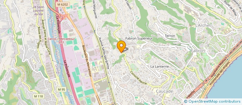 localisation de l'entreprise ASSISTANCE SUIVI ET INSERTION PROFESSIONNELLE DES DIPLOMES EN RECHERCHE D'EMPLOI ET DE RECONVERSION à NICE