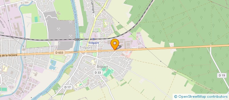 localisation de l'entreprise ASSISTANCE SURVEILLANCE PROTECTION INTERVENTION SARL à TRILPORT