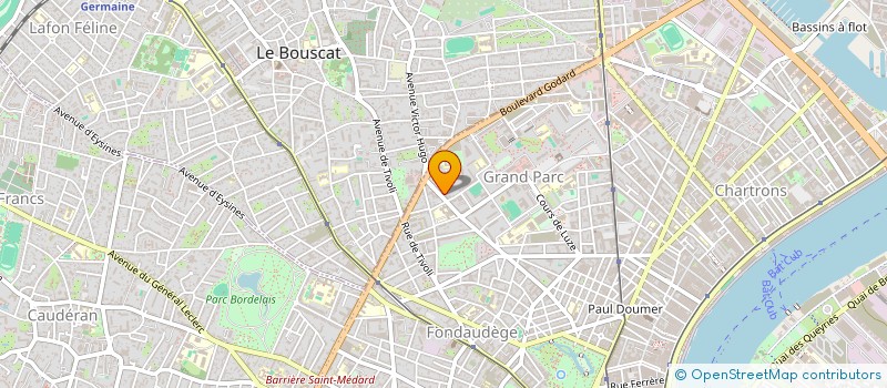 localisation de l'entreprise ASSISTANCE SYSTEMES LOGICIEL à BORDEAUX