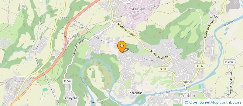 localisation de l'entreprise ASSISTANCE TAXI MATHIEU SARDA  COUBON