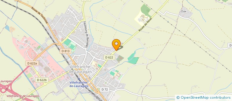 localisation de l'entreprise ASSISTANCE TAXIS VDL 31  VILLEFRANCHE-DE-LAURAGAIS