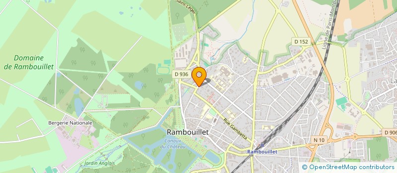 localisation de l'entreprise ASSISTANCE TECH AMENAG FONCIER à RAMBOUILLET