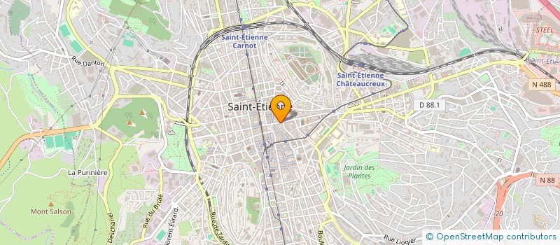 localisation de l'entreprise ASSISTANCE TECH MICRO INFORMATIQUE SCE à SAINT-ETIENNE