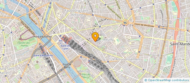 localisation de l'entreprise ASSISTANCE TECHNIQUE ARTS GRAPHIQUES  PARIS