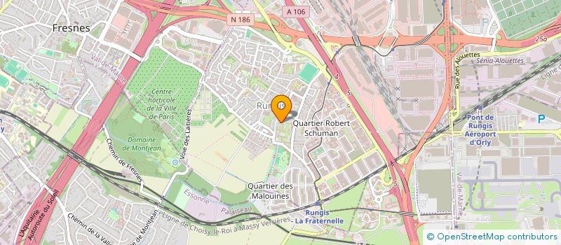 localisation de l'entreprise ASSISTANCE TECHNIQUE ASSURANCE QUALITE  RUNGIS