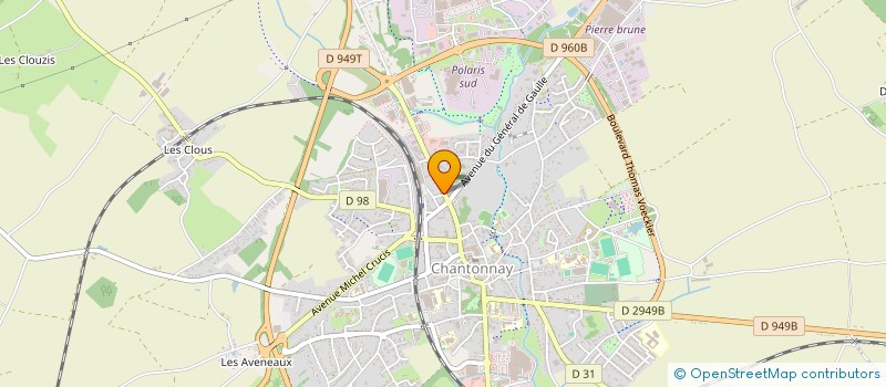 localisation de l'entreprise ASSISTANCE TECHNIQUE ATLANTIQUE à CHANTONNAY