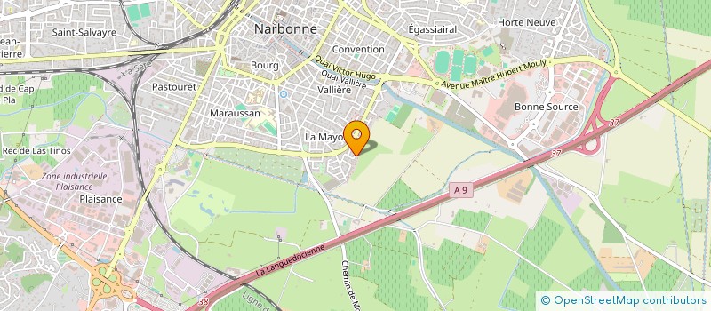 localisation de l'entreprise ASSISTANCE TECHNIQUE BATIMENT EN LANGUEDOC ROUSSILLON à NARBONNE