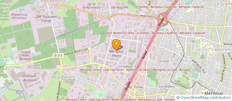 localisation de l'entreprise ASSISTANCE TECHNIQUE COMMERCIALE GESTION à PAU