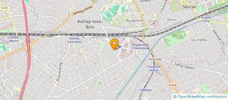 localisation de l'entreprise ASSISTANCE TECHNIQUE ELECTR SPECIAL à AULNAY-SOUS-BOIS