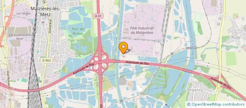 localisation de l'entreprise ASSISTANCE TECHNIQUE ET INGENIERIE  HAUCONCOURT