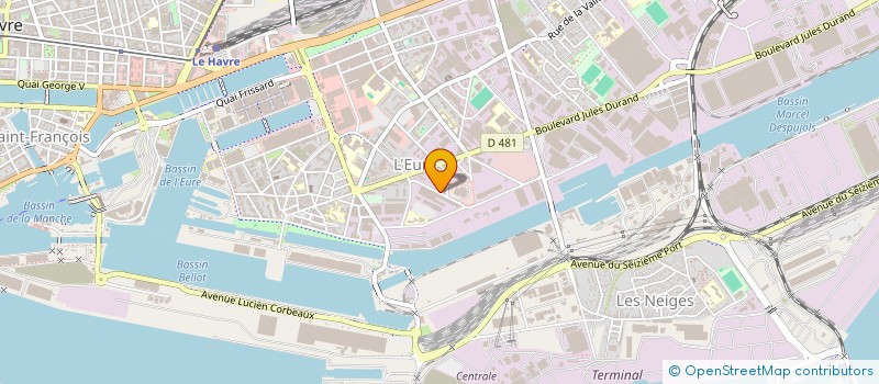 localisation de l'entreprise ASSISTANCE TECHNIQUE INDUS MAINTENANCE à LE HAVRE