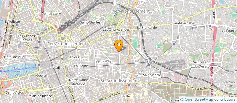 localisation de l'entreprise ASSISTANCE TECHNIQUE REALISATIONS à MARSEILLE