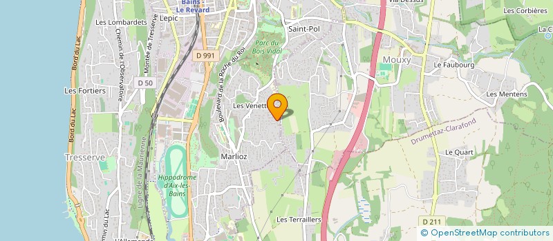 localisation de l'entreprise ASSISTANCE THERMI-PETROLE  MOUXY