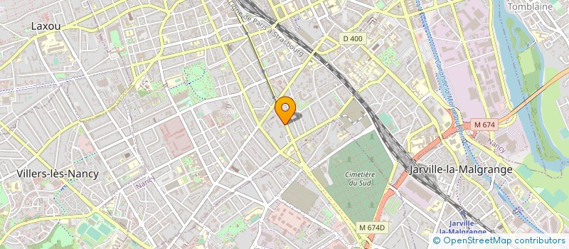 localisation de l'entreprise ASSISTANCE THERMIQUE ET CONSEIL à NANCY
